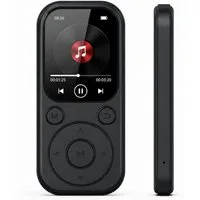 Tekoo MP3-Player 64GB Bluetooth 5.4, 128GB erweiterbar, Recorder & Radio MP3-Player (64 GB, Bluetooth, HiFi Sound, verlustfreie Musik, E-Book-Reader, UKW-Radio)