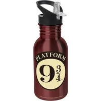 Geda Labels GmbH Trinkflasche Harry Potter 9 3/4, Bordeaux, 500ml, nicht spülmaschinengeeignet