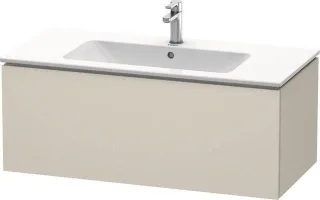 Duravit L-Cube Waschtischunterbau wandhängend Taupe Supermatt 1020x481x400 mm - LC614208383 LC614208383