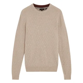 Ted Baker Sainsy T Stitch Rundhalspullover In Natur