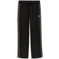 PUMA Trainingshose ESS ELEVATED TAPE RELAXED SWEATPANTS FL OP mit Eingrifftaschen, aus Baumwollmischung, Relaxed Fit