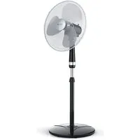 Brandson Standventilator Standlüfter "Silent" - Ventilator mit leisem Betriebsgeräusch - 40cm Ø, 42 cm Durchmesser, NTV Sieger 2026, höhenverstellbar, hoher Luftdurchsatz, Oszillation