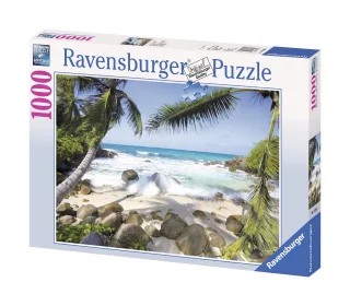 Ravensburger Puzzle 19238 - Traumurlaub Seychellen [1000 Teile]