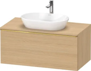 Duravit D-Neo Konsolenwaschtischunterbau wandhängend Natur Eiche Matt 1000x550x459 mm - DE4948034300 DE4948034300000