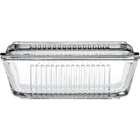 Pasabahce Butterdose Pasabahce Gusto Butterdose/Frischhaltedose 17x10,2 cm 2tlg, Glas