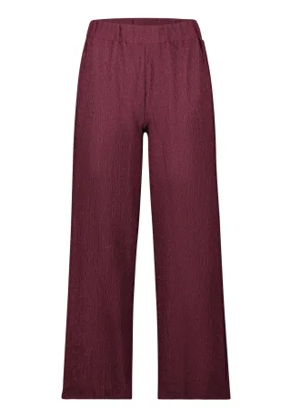 CARTOON - Casual-Hose dark aubergine - Gr. - 38