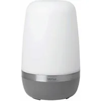 blomus LED Außen-Tischleuchte Spirit Large Warm Grey, USB-Ladefunktion, LED fest integriert
