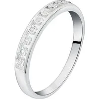CHRIST Diamantring CHRIST Damen-Damenring 585er Weißgold 9 Diamant