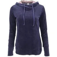 Guru-Shop Longsleeve Nicki-Kapuzenpullover, weicher Hoodie, Boho..