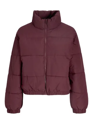 JJXX - JXTRACY PUFFER JACKET OTW LN Cabernet - Gr. - XS