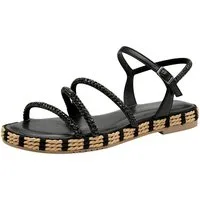 Tamaris 1-28114-44 001 Black Sandale