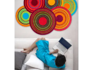 Cosmic Colours wash + dry Matte | Größe: 110x175cm