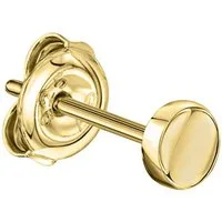 Firetti Single-Ohrstecker Schmuck Geschenk Gold 333 Ohrschmuck einzeln Scheibe