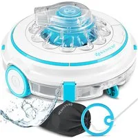 KESSER Poolroboter, Poolroboter Poolsauger Poolreiniger Akku Aqua-9000 mit Transporttasche