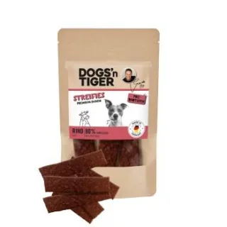 Dogs'n Tiger Streifies Snacks Rind 20x75 g