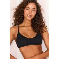 Vivance by Lascana Bralette aus feiner Pointelle-Ware mit Spitze, reine Baumwolle