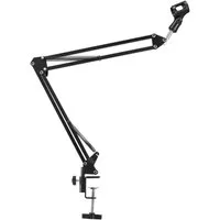 McGrey Mikrofonständer MA-20 Mikrofonarm mit Tischklemme für Studio Mikrofon, (Studio-Mikrofonarm, 1-tlg., Inkl. Mikrofonklemme & Reduziergewinde), Mikrofonhalter für Podcast und Homerecording