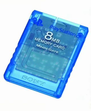 Sony PlayStation 2 8MB Memory Card blau