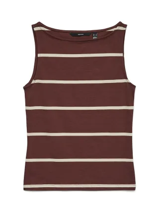 VERO MODA - VMDINA SL BOAT NECK TOP JRS GA Andorra - Gr. - M