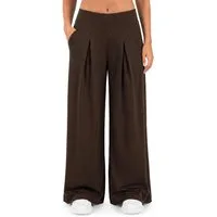 Smilodox Jogginghose Vanea Sweatpants Damen, Loose Fit, Wide Leg, Gym & Freizeit Slip-On, elastisch, weiches Strickmaterial, Bewegungsfreiheit
