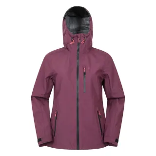 Mountain Warehouse - "Bachill" Jacke, wasserfest für Damen, 3 Lagen (Beerenrot)
