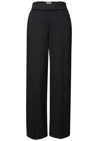Street One - Straight Leg Hose schwarz - Gr. - 32