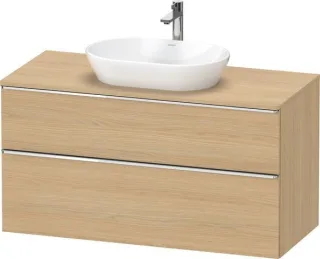 Duravit D-Neo Konsolenwaschtischunterbau wandhängend Natur Eiche Matt 1200x550x664 mm - DE4969010300 DE4969010300000