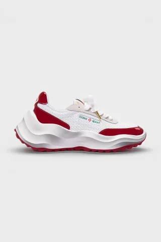 Casablanca Atlantis Herren Sneaker Weiß/Rot