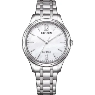 Citizen Silber Damen Armbanduhr EM0411-71A