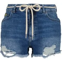 Alife & Kickin Shorts Damen LatoyaAK DNM A Jeansshorts, kurze Hose