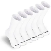 Skechers Wandersocken Herren & Damen - Atmungsaktiv und komfortabel - Robust und Langlebig (6er Pack und 12er Pack) Robustes Material und bequemer Tragekomfort - Fußgewölbe-Unterstützung