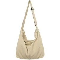 FOUORTUNATE-BEE Schultertasche Cord Umhängetasche Casual Crossbody Mode Retro große Tasche
