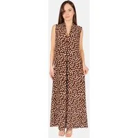 Seasons of April Maxikleid GRACE GEPUNKTET Punktekleid Grace ärmellos Damen Viskose Maxi Kleid Gepunktet Lang