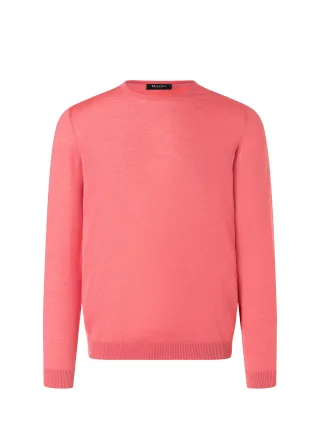 MAERZ Muenchen - Pullover Rundhals 1/1 Arm shiny flamingo