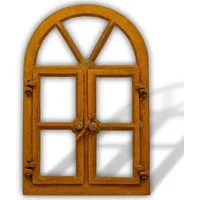 Aubaho Dekoobjekt Stallfenster Fenster zum Öffnen Scheunenfenster Eisen Eisenfenster Ant