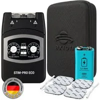 Axion TENS-Gerät STIM-PRO Eco TENS Gerät gegen Schmerzen mit 9V Li-Ion Akku, Medizinprodukt nach MDR (EU) 2017/745