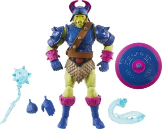 Masters of the Universe Masterverse Wave 8: Sun-Man 18 cm Figur: Pig Head HLB46