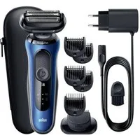 Braun Elektrorasierer Series 6 61-B1500s EasyClick 81770300 Folienrasierer Blau