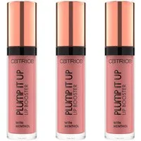 Catrice Lip-Booster Plump It Up Lip Booster, 3-tlg., mit hochglänzendem Finisch