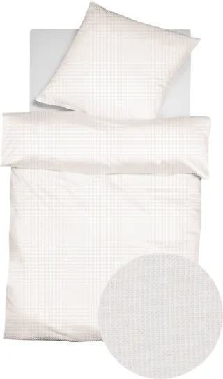 fleuresse Bettwäsche "Porto" 2 Stk. 100% Baumwolle, in Gr. 135x200, 155x220, 200x200cm, Reißverschluss