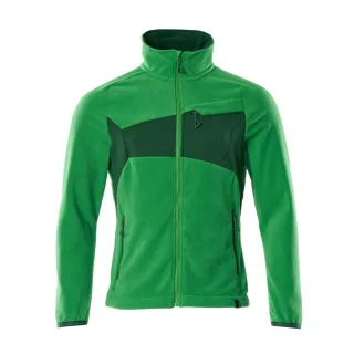 MASCOT Herren Fleecejacke ACCELERATE Grasgrün / Grün S - 18303-137-33303-S