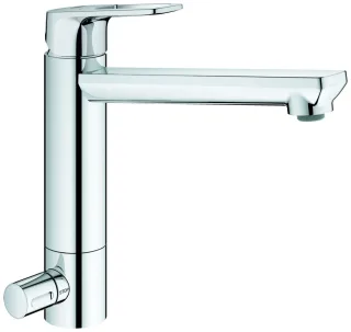 GROHE EH-Spültischbatterie BauLoop 31713 mh. Ausl. GROHE ZERO Absperrventil chrom, 31713000 31713000