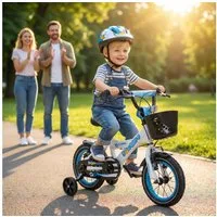 Actionbikes Motors Kinderfahrrad Kinder Fahrrad BMX Donaldo inkl. Korb, 1 Gang, ohne Schaltung, (V-Brake-Bremsen, Luftbereifung, Schutzbleche)