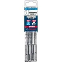 EXPERT Hammerbohrer SDS-plus-7X, Ø 5mm, 10 Stück Arbeitslänge 100mm