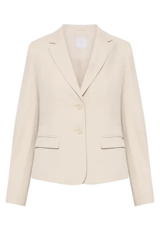 Betty & Co - Klassischer Blazer Grau - Gr. - 44