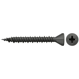 Fischer Gipsfaserplattenschrauben 3,9x35 Senkkopf phosphatiert Vollgewinde 1000 - 665084