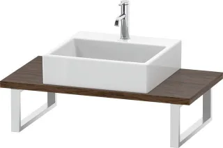 Duravit L-Cube Konsole Nussbaum dunkel Matt 800x480x30 mm - LC104C02121 LC104C02121