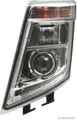 HERTH&BUSS Hauptscheinwerfer, links, H7/H7, PY21W - 81658172