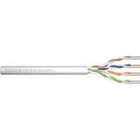 Professional Cat.5e U/UTP Verlegekabel simplex, Eca grau, 100 Meter Rolle