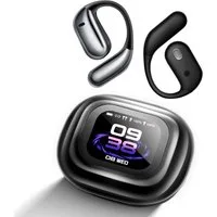 MOPUEA Übersetzer Kopfhörer LCD-Touchscreen Kopfhörer Übersetzer Bluetooth-Kopfhörer (mit 144 Sprachen, Bluetooth 5.4, Sprachübersetzer Kopfhörer für Reisen, Studium, Sport)